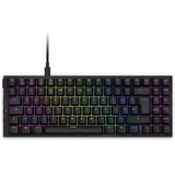 NZXT Function Mini TKL Mechanische PC Gaming Tastatur - beleuchtet - lineare RGB Schalter - MX kompatible Schalter - Hot Swap - Aluminium Cover- Mechanical Gaming Keyboard | EN (QWERTY) Schwarz