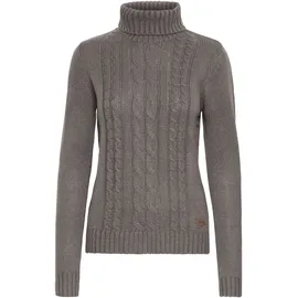 Oxmo Rollkragenpullover Grau XXL