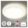 Briloner Slim LED Deckenleuchte 12W rund weiß