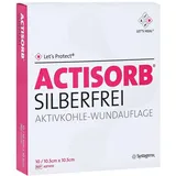 3M ACTISORB SILBERFREI 10.5 x 10.5 cm