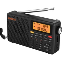 XHDATA D109WB Klein Tragbares Retro Radio FM/AM/LW TF/Bluetooth MP3-Player SOS-Alarm Küchenradio Outdoor Camping Notfall Senioren Kinder