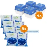 Meinposten Luftentfeuchter Raumentfeuchter 4x + 8x 400g Nachfüllpacks
