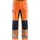 Blåkläder Blaklader 158518115389C60 Arbeitshose mit Stretch High Vis Orange/Marineblau, Größe C60