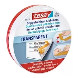 Tesa Klebeband Doppelseitig Transparent 10 m x 15 mm 1 St.