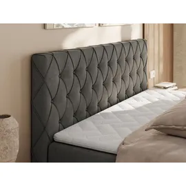 MKS Meble Miren Duo 160 x 200 cm H3 Dunkelgrau