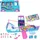 POLLY POCKET Polly Pocket-Mikropuppen und umwandelbarer Camper, mit Accessoires wie Haustieren und Spielzeugauto, mobiles Haustier-Abenteuer-Spielset, JCC22