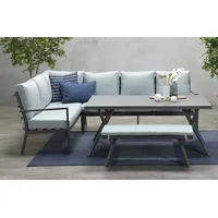 Garden Impressions SERGIO Alu Ecklounge Set Gartenmöbel Sitzgruppe links