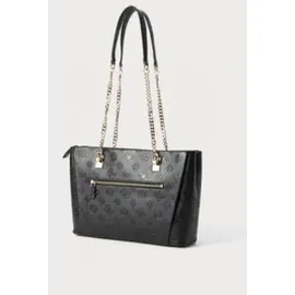 GUESS Tisha 3 Comp Stofftasche - Black Logo - One Size