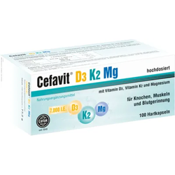 Cefavit D3 K2 Mg 7.000 I.e. Hartkapseln 100 St