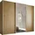 STAUD Schwebetürenschrank Sinfonie Plus 249 x 222 x 68 cm Beige/Braun