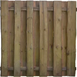 Tetzner & Jentzsch Sichtschutzelement 180 x 150 cm Braun Holz