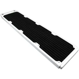 XSPC TX480, Radiator, Messing, Kupfer, Schwarz, Weiß, 0,153 l, 4 Lüfter, 12 cm