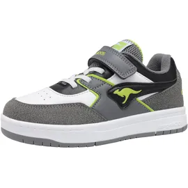 KangaROOS K-CP Bounder EV Kinder Steel Grey/neon Green 39
