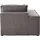 OTTO home Ottomane 100 x 75 x 162 cm Baumwolle/Polyester/Cord Braun