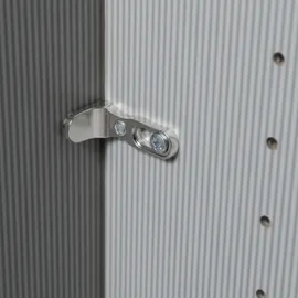 Wiemann »Nizza« mit Glasfront grau