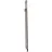 ASTEC Teleskopstangen Set Edelstahl 750-1500 transparent/weiß