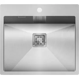 Victory AIRA2.ED Edelstahl- Einbauspüle 550x510x200 - ab 60er Unterschrank, 550 x 510 cm