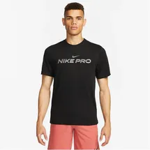 Nike Dri-FIT Fitness-T-Shirt Herren Black XL