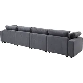 OTTO home Couch Cord 4-Sitzer Grau