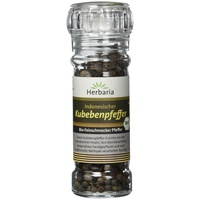 Herbaria Kubebenpfeffer, 1er Pack (1 x 35 g Glasmühle) - Bio