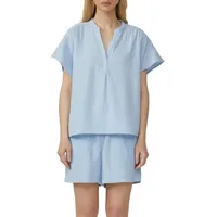 QS Bluse aus Musselin hellblau 38
