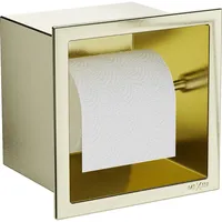 Mexen X-Wall-P Toilettenpapierhalter, gebürstetes Gold - 1953