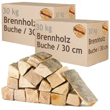 FLAMEUP Brennholz Buche 30 cm 60 kg