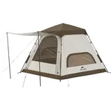 Naturehike Instant Pop up Zelt 4 Person Automatik Camping Zelt Einfache Montage Wasserdicht Winddicht UV Schutz für Familie Camping Garten Outdoor