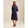 Seidensticker Sommerkleid Unifarben Blau 38