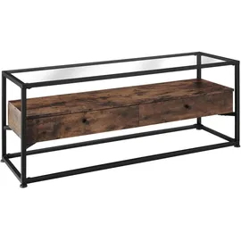 Tectake Sideboard Maidenhead 121,5 x 41,5 x 50,5 cm Braun