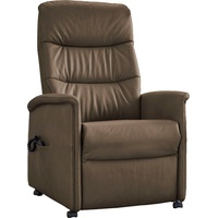 himolla Relaxsessel himolla 9051, in 3 Sitzhöhen, manuell oder elektrisch verstellbar, Aufstehhilfe grau 66 cm x 112 cm x 86 cm