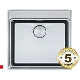 Franke Mythos MYX 210-50 A - 127.0641.999 Edelstahlspüle gebürstet Einbau Fläche