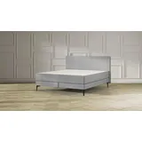 Emma Elite Boxspringbett Comfort - - 180x200 cm - Kopfteil - Natur Füße