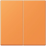 Jung ENOLC995225) EnOcean Funk-Wandsender 4-kanalig, Serie LS, orange clair
