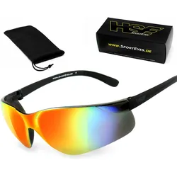 Sportbrille | DEFENDER 1.0 | Laser red | Steinschlagbeständig | beschlagfrei ROT No Size