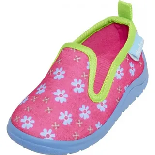 Playshoes Hausschuh Blumen pink | Gr.: 26/27