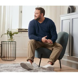 Tchibo - Leinen-Pullover - Herren - Gr. 3XL - dunkelblau