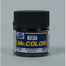 137 Tire Black/Reifen Schwarz (10 ml)