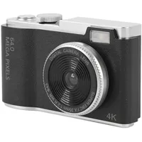 Jectse 4K-Digitalkamera, Anti-Shake-Digitalzoom-Digitalkamera für Kinder, 2,4-Zoll-IPS-Bildschirm, Taschen-Digitalkamera für SELIGE SÉLOCIÉ (32 GB)