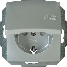 Kopp Schuko-Steckdose 1-fach Silber