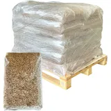 Hartholz Pellets 6 mm 100% Eiche, 480 kg Palette mit 32 Säcken zum Heizen