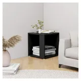 vidaXL Beistelltisch Schwarz 33x33x34,5 cm Holzwerkstoff