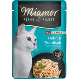 Miamor Feine Filets Huhn & Thunfisch in Sauce 100g (Menge: 24 je Bestelleinheit)