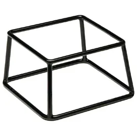 APS MULTI Schwarz Metall Buffet Ständer mit Anti-Rutsch-Beschichtung, 20 x 18 cm