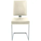 K+W Komfort & Wohnen Freischwinger () stabiles Hochkantgestell, in Leder oder Microfaser