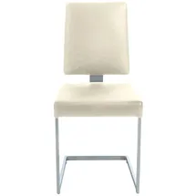 K+W Komfort & Wohnen Freischwinger () stabiles Hochkantgestell, in Leder oder Microfaser