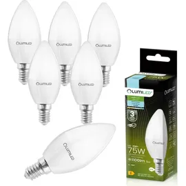 OEM LED-Kerzenlampe B35 10W E14 6500 K 6 St.