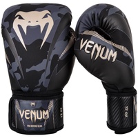 Venum Unisex – Erwachsene Impact Boxhandschuhe, Dunkel Tarnen/Sand, 16 oz