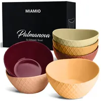 MiaMio – 6 x 800 ml – Schüssel Set/Müslischalen