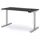 Assmann Electronic ASSMANN Schreibtisch Anthrazit Silber, Metall, 140x127x70 cm, Arbeitszimmer, Schreibtische, Bürotische